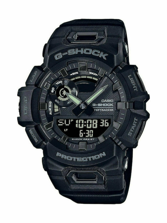 Casio G-shock Men's Watch 49.5mm Chronograph Battery with Black Rubber Strap