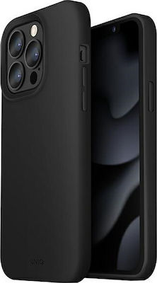 Uniq Lino Back Cover Silicone Ink Black (iPhone 13 Pro Max) UNIQ-IP6.7HYB(2021)-LINOBLK