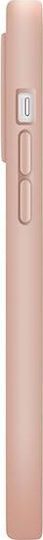 Uniq Lino Umschlag Rückseite Silikon Blush Pink (iPhone 13 Pro)