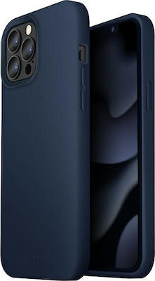 Uniq Lino Back Cover Σιλικόνης Marine Blue (iPhone 13 Pro Max)