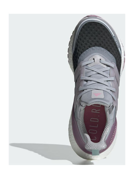 Ultraboost 21 Cold.Rdy Sport Shoes Running Halo Silver / Ice Purple / Rose Tone