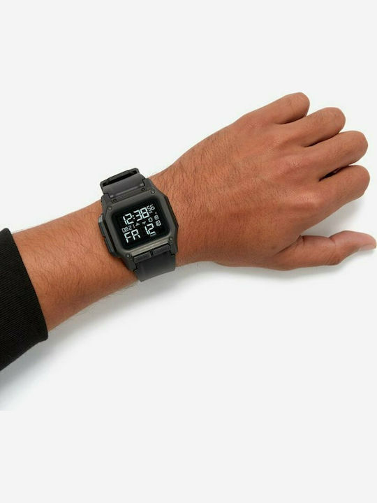 Nixon Regulus Ψηφιακό Ανδρικό Ρολόι 46mm Μπαταρίας με Μαύρο Καουτσούκ Λουράκι