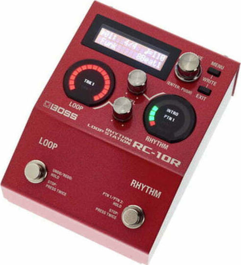 Boss Rhythm Loop Station RC-10R Πετάλι Effect Looper Ηλεκτρικής Κιθάρας και Ηλεκτρικού Μπάσου