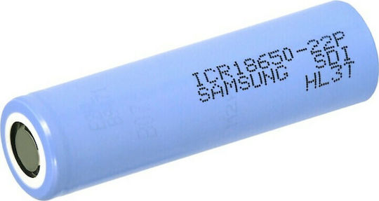 Samsung ICR18650 Επαναφορτιζόμενη Μπαταρία 18650 Li-ion 2200mAh 3.6V 1τμχ