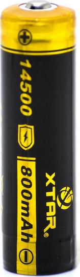 XTAR Επαναφορτιζόμενη Μπαταρία 14500 Li-Mn 800mAh 3.7V 1τμχ