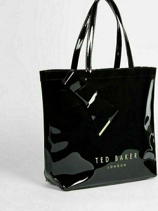 Ted Baker Knot Bow Large Icon Γυναικεία Τσάντα Tote Χειρός Μαύρη