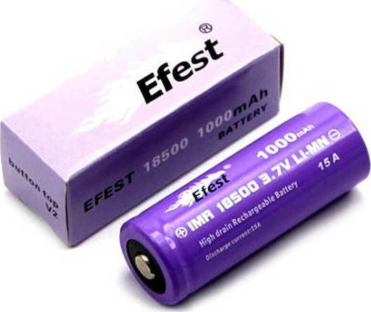 Efest Wiederaufladbare Batterie 18500 Li-Mn 1000mAh 3.7V 1Stück