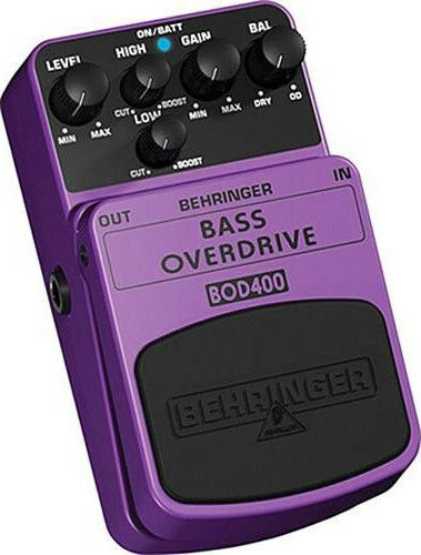 Behringer BOD400 Pedals Effect Over­drive Electric Bass