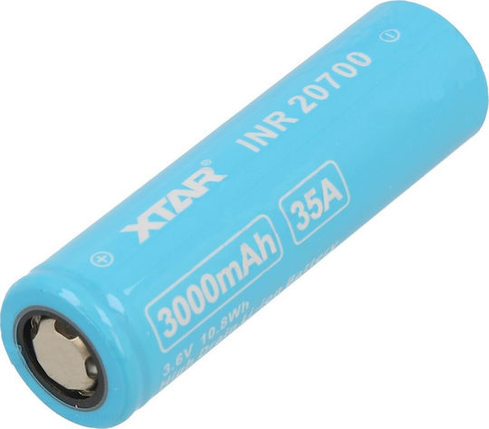 XTAR Презареждаща батерия 20700 Li-ion 3000mAh 3.6V 1бр