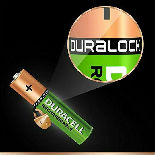 Duracell StayCharged Baterii Reîncărcabile AAA Ni-MH 800mAh 1.2V 4buc