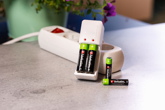 Verbatim Baterii Reîncărcabile AA Ni-MH 2500mAh 1.2V 4buc