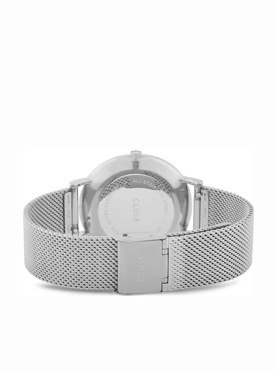 Cluse Women's Watch with Silver Metal Bracelet