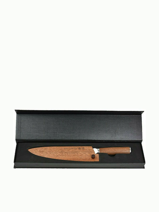 Kiro Kasai Knife Chef from Damascus Steel 20cm