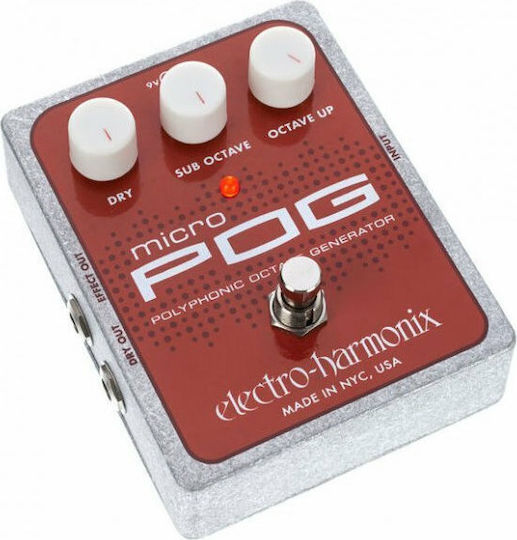 Electro-Harmonix Micro POG Pedală Efectul Octaver Chitară electrică