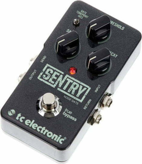 TC Electronic Sentry 960815001 Πετάλι Effect Noise Gate Ηλεκτροακουστικών Οργάνων, Ηλεκτρικής Κιθάρας και Ηλεκτρικού Μπάσου
