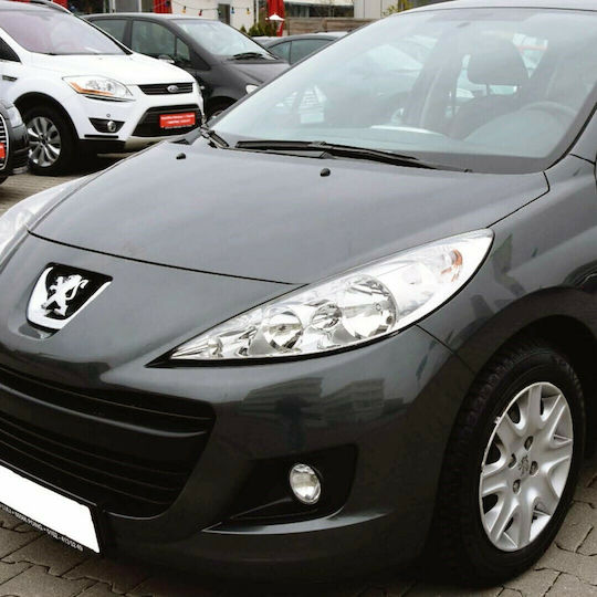 Croatia Cover Σετ Τάσια Αυτοκινήτου Peugeot 207/307 4τμχ 15" Ασημί