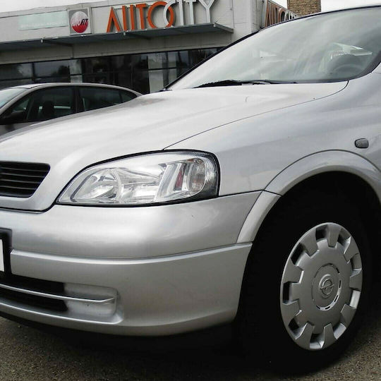 Croatia Cover Auto Radkappen Set Opel Astra G/Corsa/Combo mit Marke Opel 4Stück 14" Silber