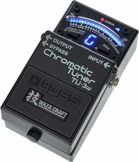 Boss TU-3W Chromatic Πετάλι Tuner Ηλεκτροακουστικών Οργάνων, Ηλεκτρικής Κιθάρας και Ηλεκτρικού Μπάσου