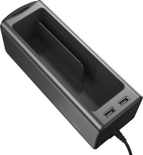 Baseus Deluxe Θήκη Γενικής Χρήσης Αυτοκινήτου με 2 Θύρες USB
