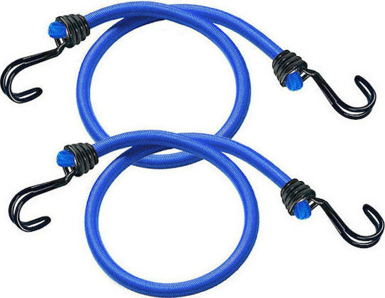 Master Lock Car Luggage Elastric Strap Blue 120cm 2pcs