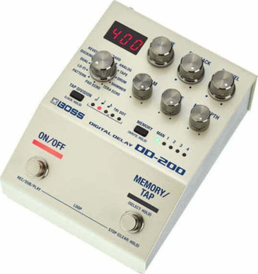 Boss DD-200 Pedale Wirkung Verzögerung E-Gitarre