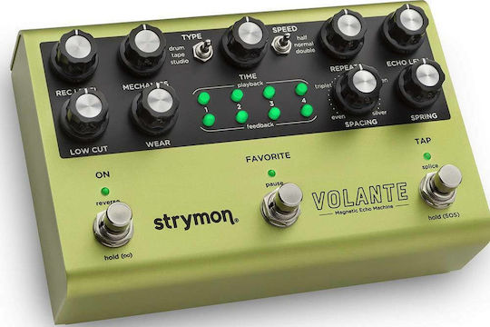 Strymon Volante - Magnetic Machine Pedals Effect Delay Electric Guitar and Electric Bass