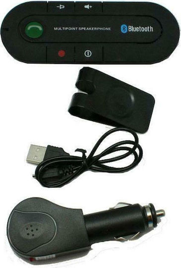 Carpower Bluetooth Autoturism V3.0 Handsfree pentru Parbriz (Port de încărcare USB)