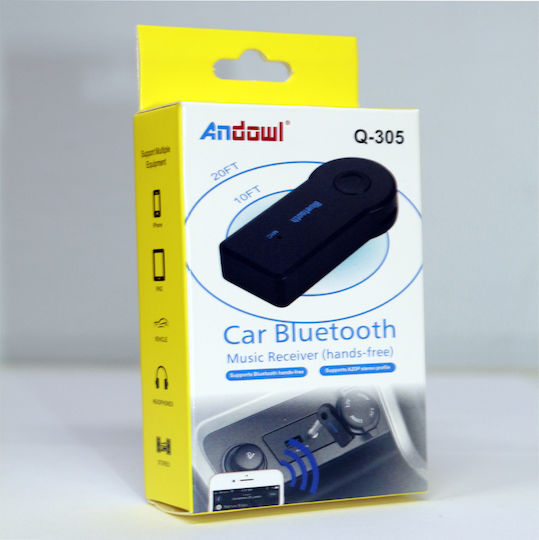 Andowl Q-305 Sound System Bluetooth Car Kit (AUX / Audio Receiver)