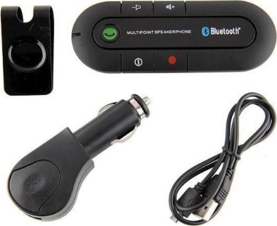 Carpower Bluetooth Autoturism V3.0 Handsfree pentru Parbriz (Port de încărcare USB)