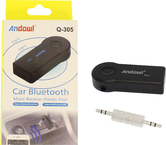 Andowl Q-305 Sound System Bluetooth Car Kit (AUX / Audio Receiver)