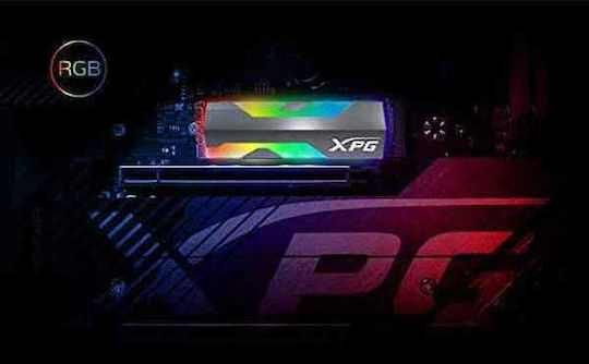 Adata XPG Spectrix S20G SSD 500GB τύπου M.2 με σύνδεση PCI Express 3.0 και Ψύκτρα ASPECTRIXS20G-500G-C