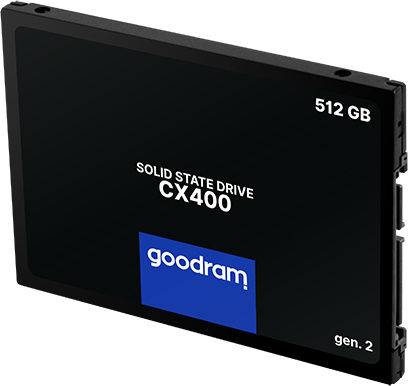 GoodRAM CX400 gen.2 SSD 512GB τύπου 2.5'' με σύνδεση SATA III SSDPR-CX400-512-G2