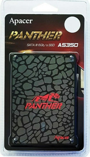 Apacer AS350 SSD 512GB τύπου 2.5'' με σύνδεση SATA III AP512GAS350-1