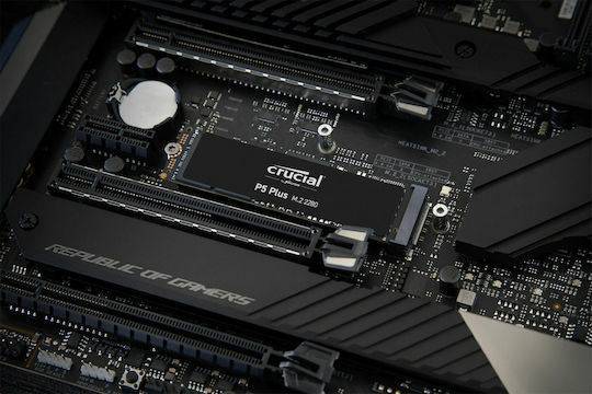 Crucial P5 Plus SSD 2TB τύπου M.2 με σύνδεση PCI Express 4.0 (PS5 Compatible) CT2000P5PSSD8