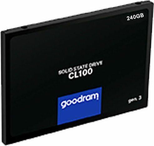 GoodRAM CL100 Gen 3 SSD 240GB 2.5'' Type With SATA III Connection