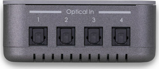 Marmitek Connect Switcher TS41 Convertor Toslink feminin în Toslink feminin Argintiu 1buc