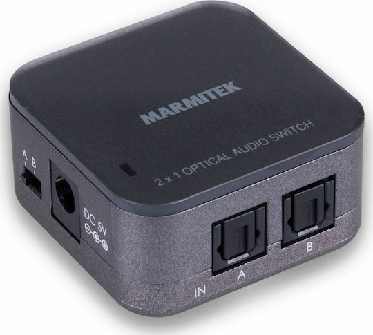 Marmitek Μετατροπέας Toslink female σε Toslink 2x female 1τμχ 8202