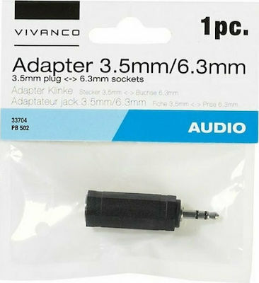 Vivanco Converter 3.5mm male to 3.5mm female (33704)