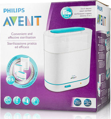 Philips Βρεφικός Αποστειρωτής Μπιμπερό Ηλεκτρικός Avent