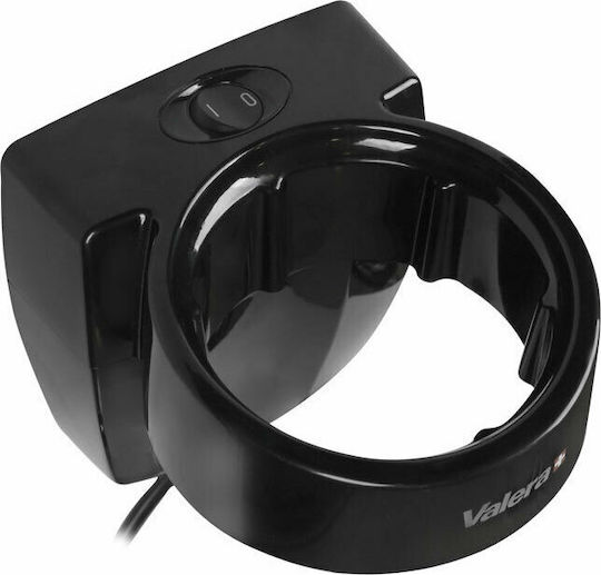 Valera Action Super Plus 1800 Hotel Hair Dryer Black 1.8kW with Spiral Cable up to 250cm