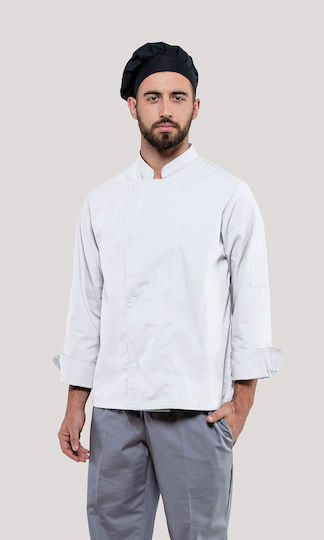 Axon Coat Chef Unisex White with Long Sleeve