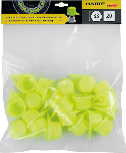 Lampa Dustite Tool Supplies Nut indicators for Loosening & Unscrewing Control 33mm Set 20pcs