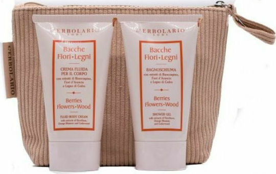 L' Erbolario Berries Flowers Wood Skin Care Set for Body Cleaning