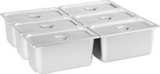 Royal Catering Bain Marie Comercial Electric 2kW cu Capacitate GN2/1 RCBM-6W-2000