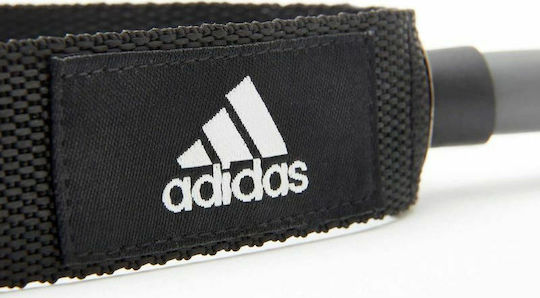 adidas Λάστιχο Γυμναστικής Σωληνωτό με Λαβές Γκρι Level 3 0.028m