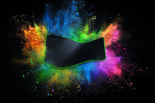 Razer Goliathus Chroma Gaming Mouse Pad Medium 355mm with RGB Lighting Black RZ02-02500100-R3M1