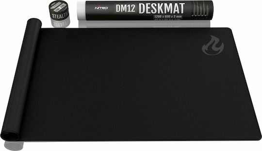 Nitro Concepts Deskmat DM12 Гейминг Мишка Подложка XXL 1200мм Черен