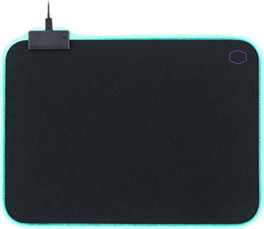 CoolerMaster Masteraccessory Mp750 RGB Gaming Mouse Pad Medium 370mm with RGB Lighting via USB Black