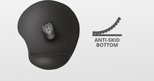 Trust Bigfoot Gel Mouse Pad (295mm) With Black Wrist Support 23728