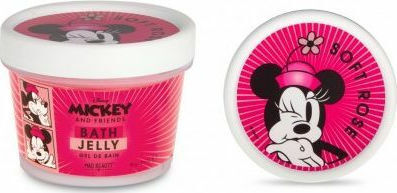 Mad Beauty Bath Jelly Minnie Αφρόλουτρο σε Gel με Άργιλο & Άρωμα Τριαντάφυλλο 95ml